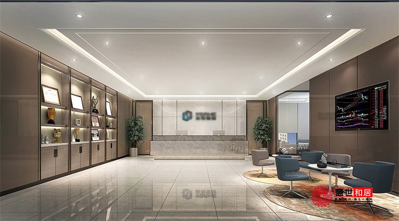 合肥办公室背景墙装修设计有讲究